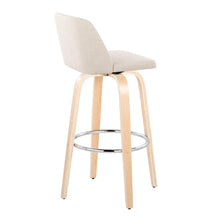Load image into Gallery viewer, Toriano - Contemporary Fixed Height Barstool & Swivel With Round Footrest (Set of 2)
