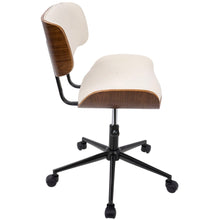 Load image into Gallery viewer, Lombardi - Mid Century Modern Adjustable Office Chair With Swivel