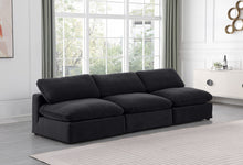 Load image into Gallery viewer, Comfy - Velvet Modular Armless Sofa 3 Seats