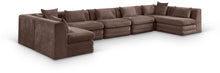 Load image into Gallery viewer, Stellar - 7 Piece Chenille Fabric Upholstered Modular Sectional