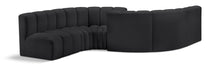 Load image into Gallery viewer, Arc - Faux Leather 6 Piece Modular Sofa