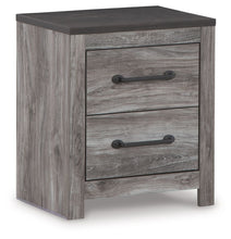 Load image into Gallery viewer, Bronyan - Two Drawer Night Stand - Dark Gray