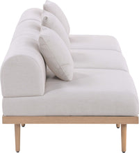 Load image into Gallery viewer, Laguna - 3 Piece Resilient Water Resistant Fabric 106.5" Outdoor Patio Armless Modular Sofa