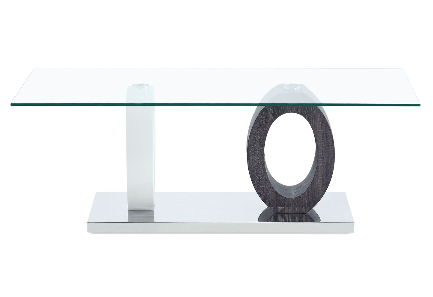T1628 - Coffee Table Legs - Dark Gray / White