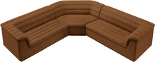 Load image into Gallery viewer, Cascade - Velvet Modular Sectional - Saddle