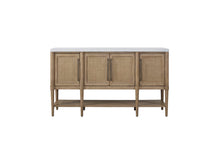 Load image into Gallery viewer, Citrus Heights - Cane Door, Cement Top Server - Sand