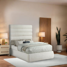 Load image into Gallery viewer, Adam - Linen Fabric Bed With 70.5" Headboard