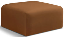 Load image into Gallery viewer, Arc - Velvet Ottoman - Saddle