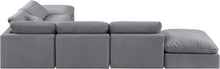 Load image into Gallery viewer, Indulge - Velvet 6 Piece Modular Armless Sectional