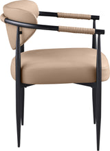 Load image into Gallery viewer, Virella - faux Leather Upholstered Dining Chair (Set of 2) - Black Base