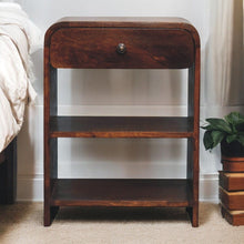 Load image into Gallery viewer, Aspen - Open Bedside Table - Dark Brown