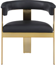 Load image into Gallery viewer, Romeo - Faux Leather Dining Chair With Gold Base (Set of 2)