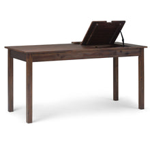 Load image into Gallery viewer, Monroe - Desk - Distressed Charcoal Brown