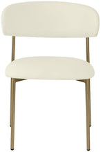 Load image into Gallery viewer, Lupita - Dining Chair With Brushed Gold Legs (Set of 2)