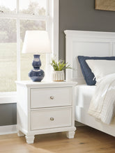Load image into Gallery viewer, Fortman - Two Drawer Night Stand - White