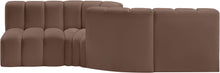 Load image into Gallery viewer, Arc - Faux Leather 4 Piece Sofa