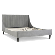 Load image into Gallery viewer, Aspen - Vertical Tufted Modern Headboard Platform Bed Set
