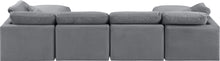 Load image into Gallery viewer, Indulge - Velvet 6 Piece Modular Double Chaise Sectional