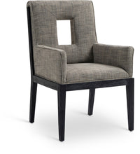 Load image into Gallery viewer, Gwendolyn - Dining Arm Chair With Black Frame