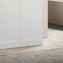 Load image into Gallery viewer, Declan - 3 - Door Wardrobe Cabinet Armoire With Storage Shelves And Hanging Rod - White
