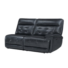 Load image into Gallery viewer, Warner - RAF Loveseat With 1 Power Fabric And Headrest - Black