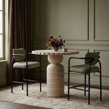 Load image into Gallery viewer, Serava - Vegan Leather Upholstered Bar Stool
