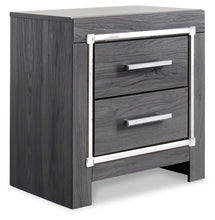 Load image into Gallery viewer, Lodanna - Two Drawer Night Stand - Gray