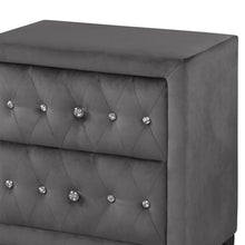 Load image into Gallery viewer, Sophia - 2 Drawer Upholstered Nightstand