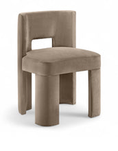 Load image into Gallery viewer, Zuno - Velvet Performance Fabric Upholstered Dining Chair (Set of 2)