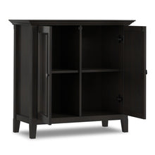 Load image into Gallery viewer, Amherst - 2 Door Storage Cabinet & Adjustable Shelving - Brown