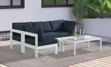 Load image into Gallery viewer, Nizuc - Outdoor Patio 4 Piece Modular Sectional With White Frame
