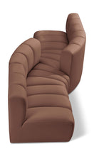Load image into Gallery viewer, Arc - Faux Leather 4 Piece Sofa