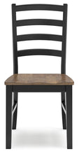 Load image into Gallery viewer, Wildenauer - Dining Room Side Chair (Set of 2) - Brown / Black