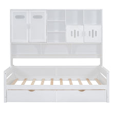 Load image into Gallery viewer, Daybed With All-In-One Cabinet And Shelf