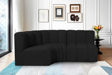 Load image into Gallery viewer, Arc - Boucle Fabric 3 Piece Sofa