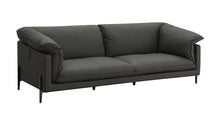 Load image into Gallery viewer, Tadi - Top Grain Leather Sofa - Black