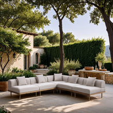 Load image into Gallery viewer, Laguna - 5 Piece 106.5" Upholstered Outdoor Patio Modular Sectional