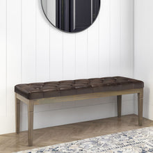 Load image into Gallery viewer, Waverly - Upholstered Tufted Ottoman Bench
