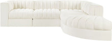 Load image into Gallery viewer, Rummi - Velvet Performance Fabric Upholstered 5 Piece Modular Sectional