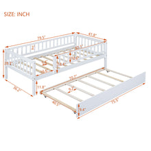 Load image into Gallery viewer, Multi Functional Wooden Daybed Bed