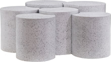 Load image into Gallery viewer, Dimple - 20" 6 Piece Modular Coffee Table - Terazzo Finish