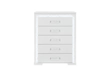 Load image into Gallery viewer, Naomi - 5 Piece King Bedroom Set - Silver