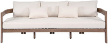 Load image into Gallery viewer, Newport - Water Resistant Fabric 86.75" Upholstered Outdoor Patio Sofa