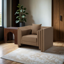 Load image into Gallery viewer, Everett - Vegan Leather Upholstered Chair
