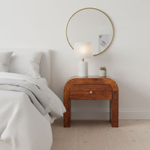 Load image into Gallery viewer, Mini Darcy - Nightstand With Curved Edges