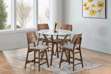 Load image into Gallery viewer, Oscar - Round Glass Counter Table Set
