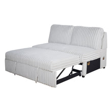 Load image into Gallery viewer, Bliss - Loveseat With Pull Out Bed - Mist Gray