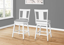 Load image into Gallery viewer, Swivel Bar Stool Counter Height, Transitional (Set of 2)