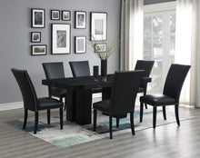 Load image into Gallery viewer, D133 - Dining Room Set With Leather Chairs