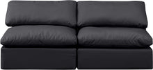 Load image into Gallery viewer, Indulge - Faux Leather 2 Seat Modular Armless Sofa